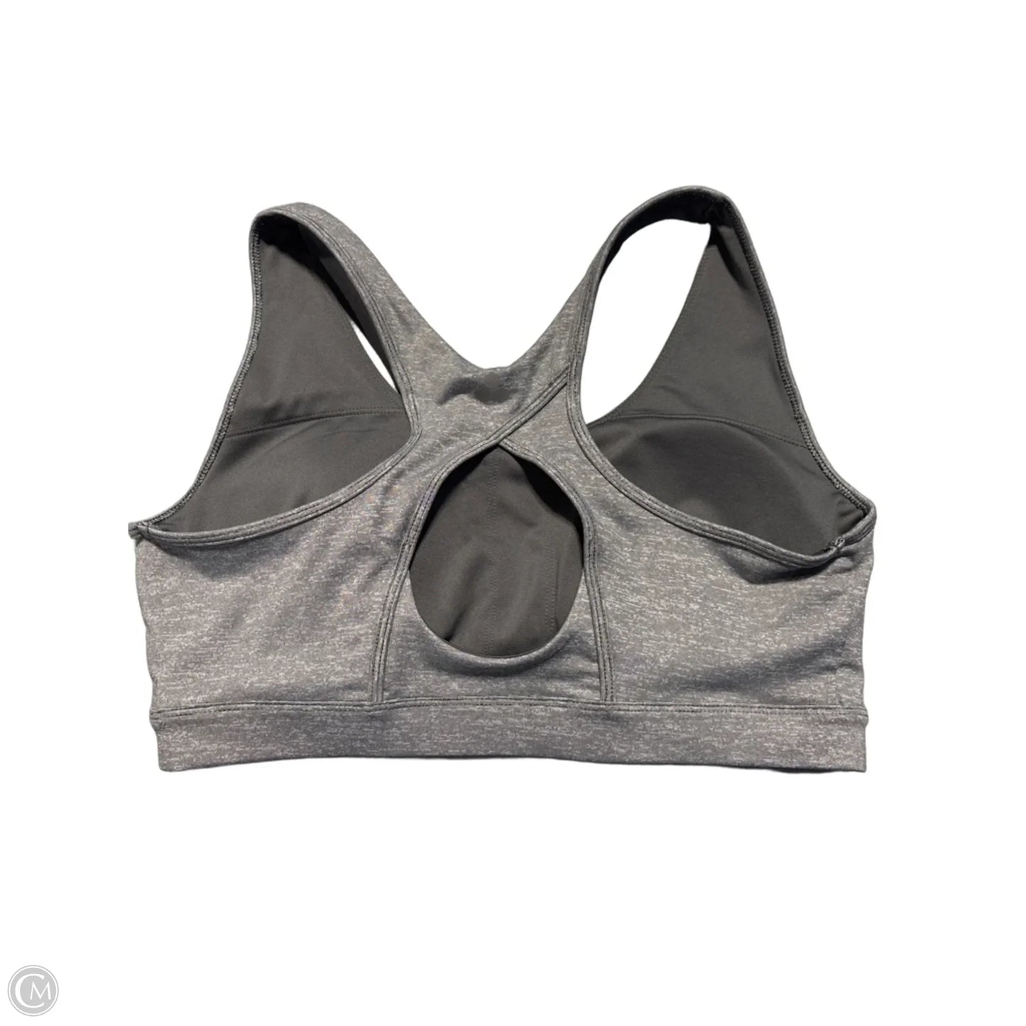 Athletic Bra By Tek Gear In Grey, Size: Xl