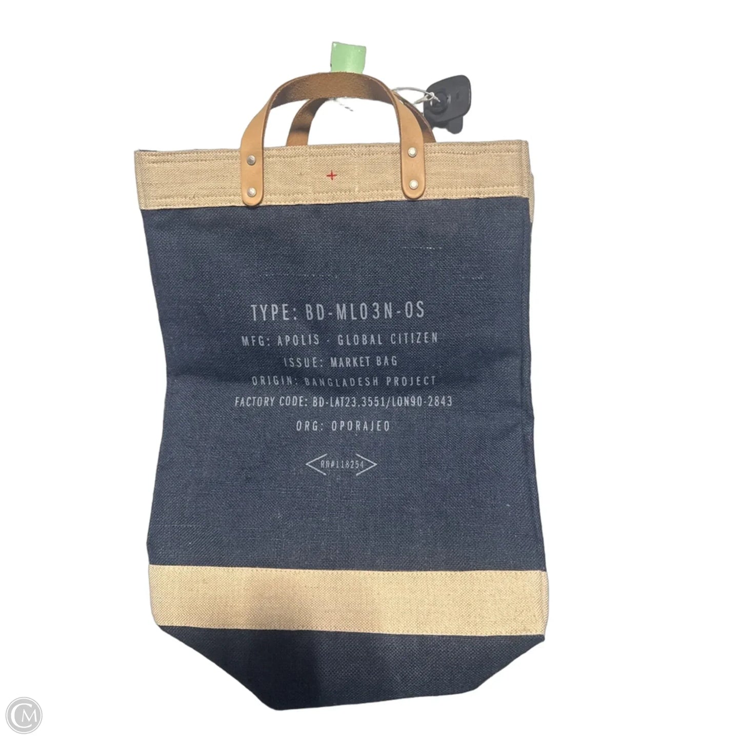 Handbag By Cmc, Size: Large