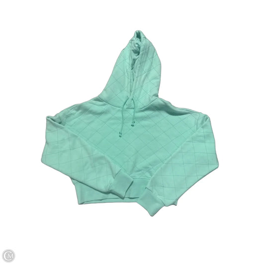 Sweatshirt Hoodie By Mono B In Green, Size: L