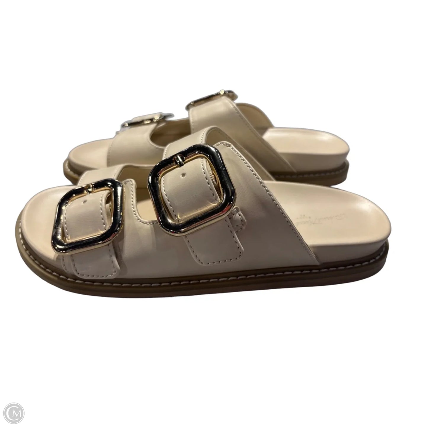 Sandals Flats By Universal Thread In Tan, Size: 8