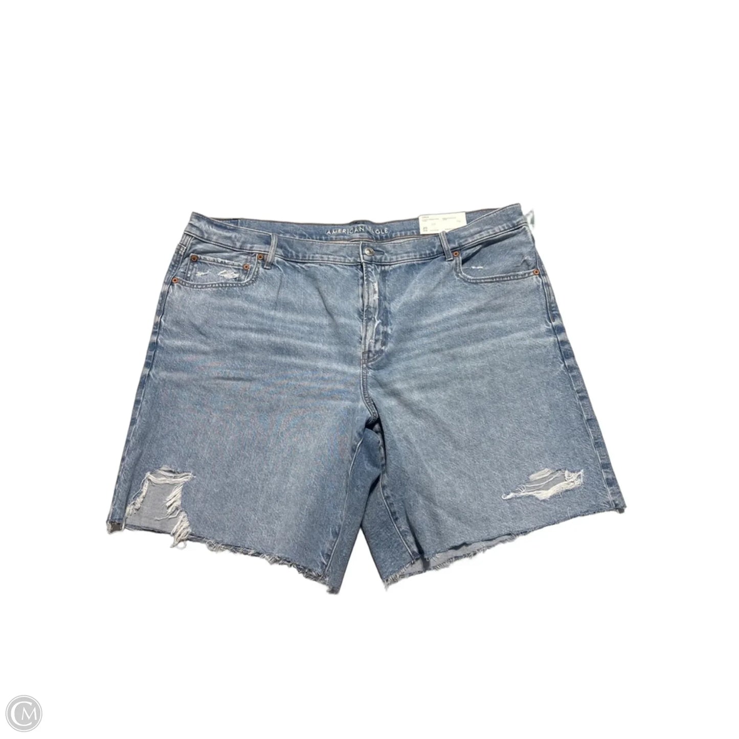 Shorts By American Eagle In Blue Denim, Size: 20