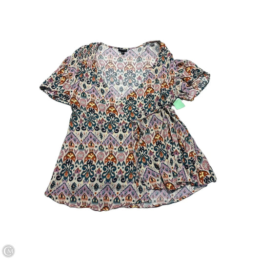 Top Short Sleeve By Torrid In Multi-colored, Size: L