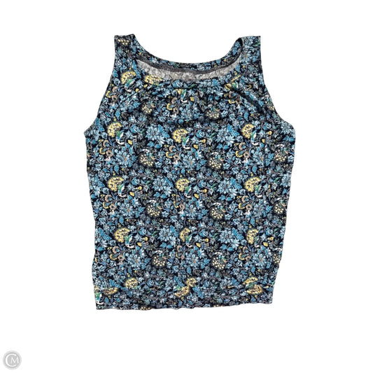Tank Top By Loft In Blue, Size: M