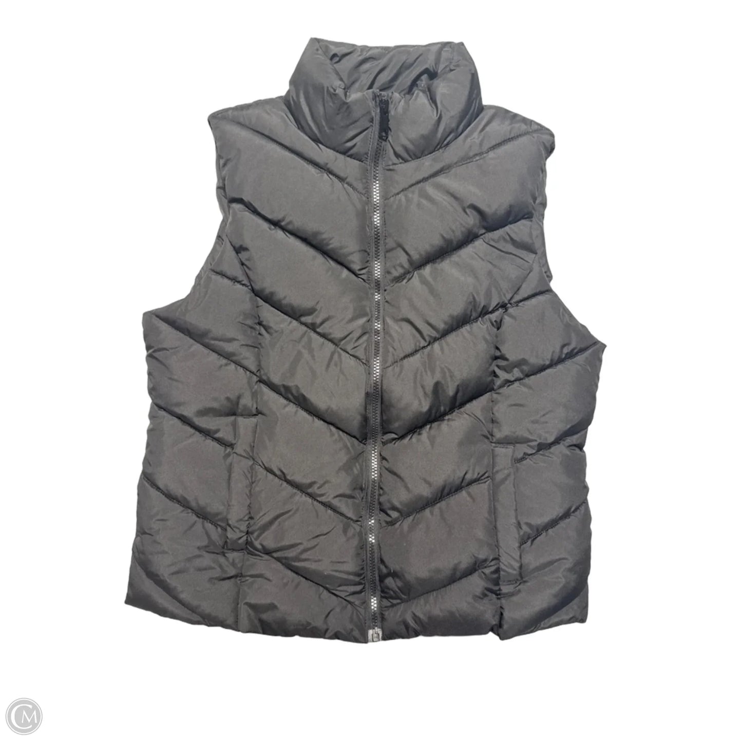 Vest Puffer & Quilted By Cole-haan In Black, Size: M