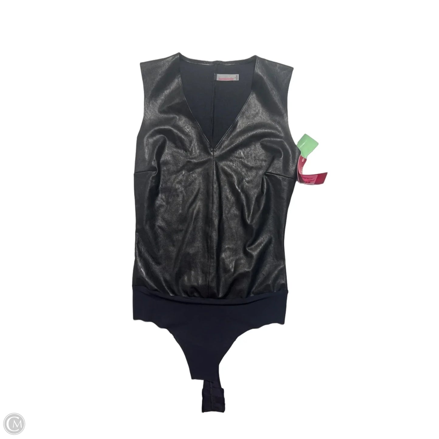 Top Short Sleeve By Commando In Black, Size: S