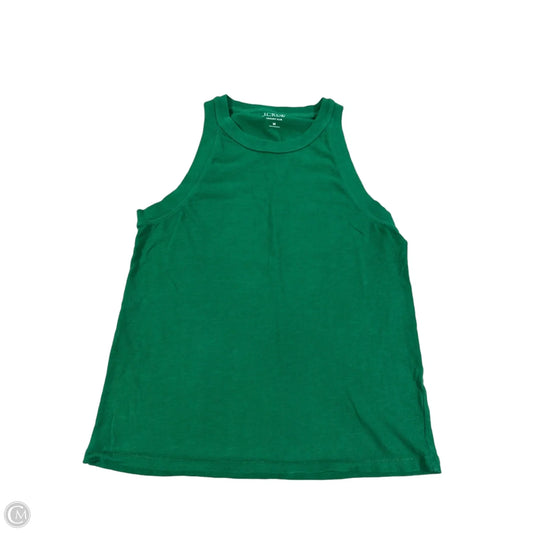 Tank Top By J. Crew In Green, Size: M
