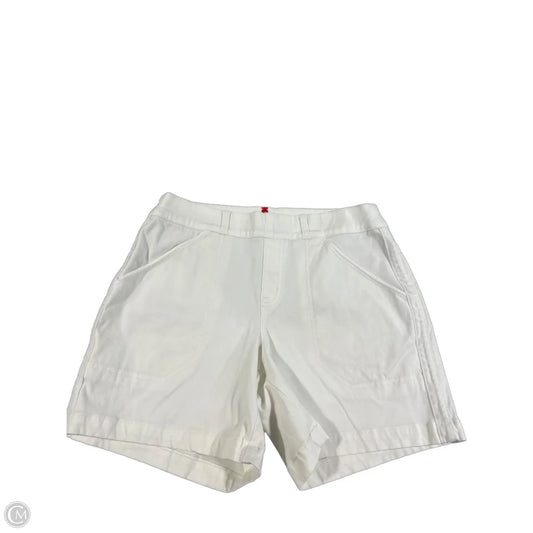Shorts By Spanx In White Denim, Size: M