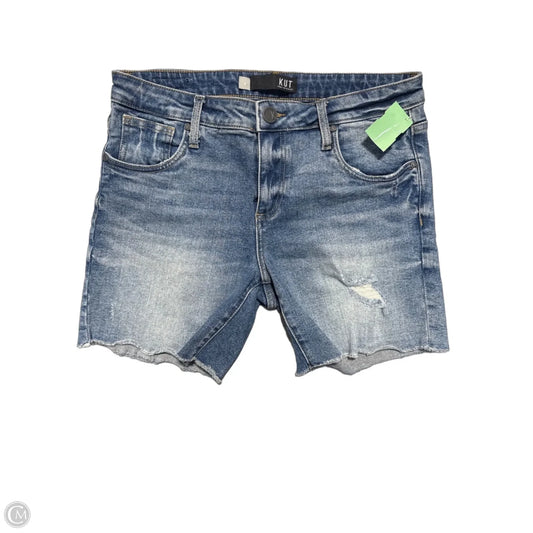 Shorts By Kut In Blue Denim, Size: 6