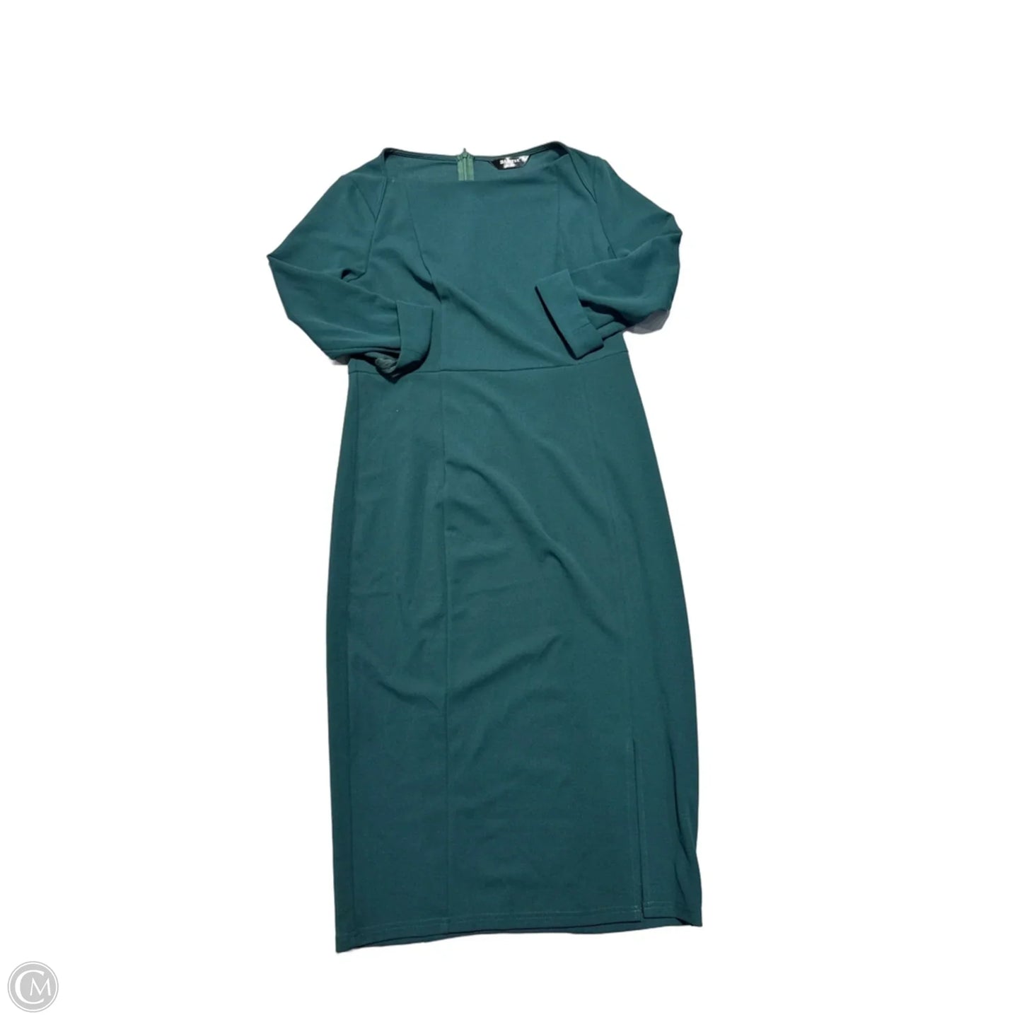 Dress Casual Midi By Allegra K In Green, Size: M