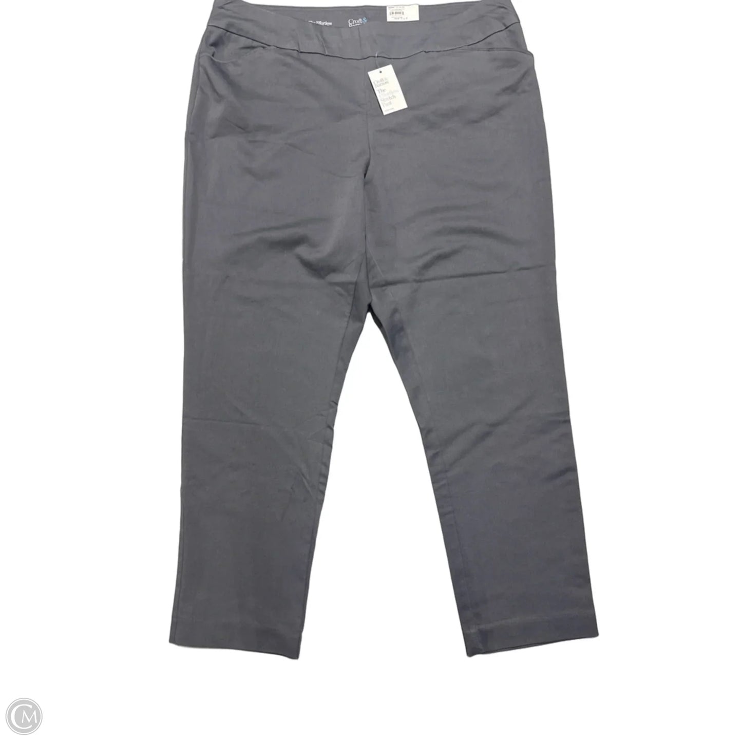 Pants Other By Croft And Barrow In Grey, Size: 22