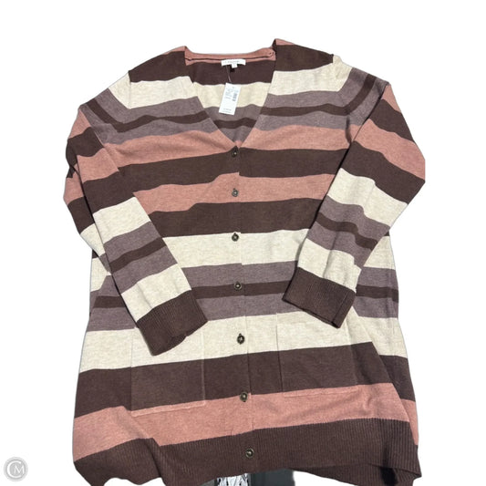 Sweater By Maurices In Brown, Size: L