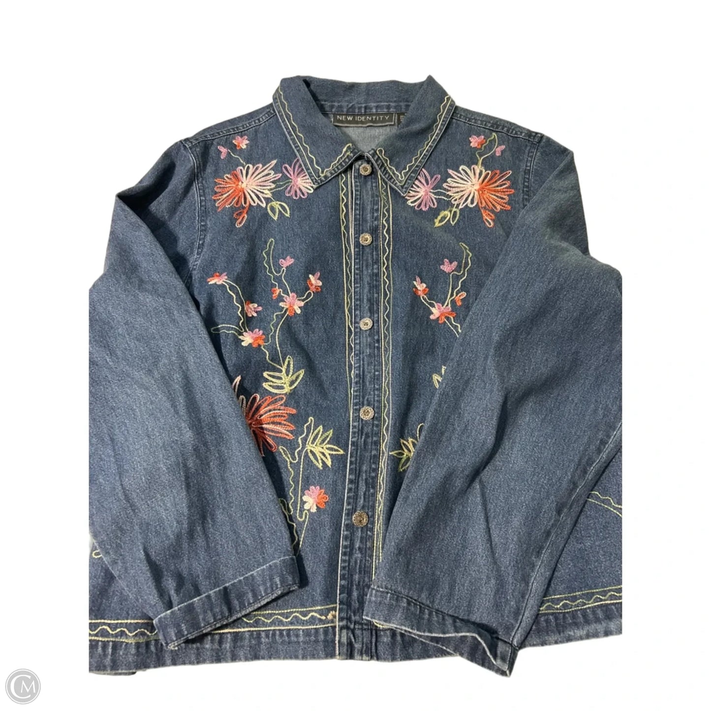 Jacket Denim By Cmc In Blue Denim, Size: Xl