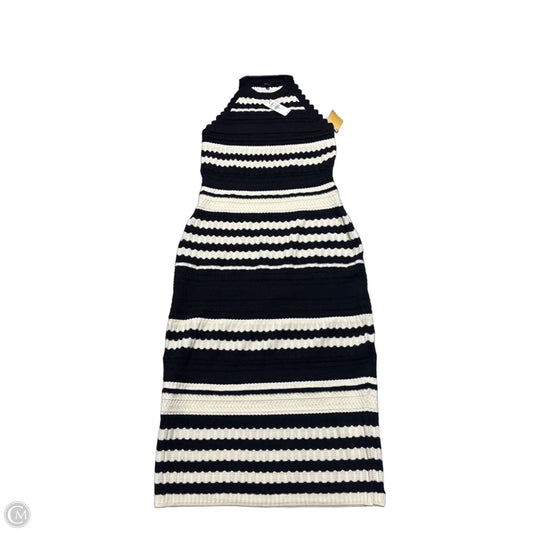 Dress Casual Maxi By Express In Striped Pattern, Size: S