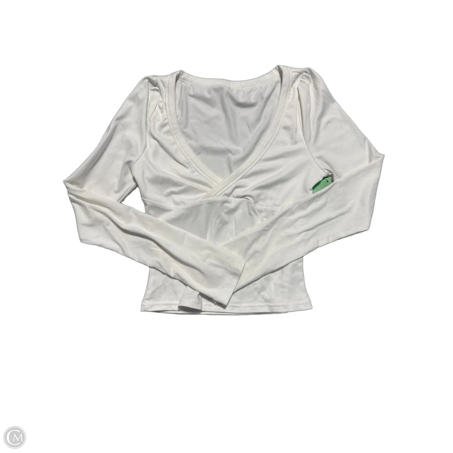 Top Long Sleeve By Cmc In White, Size: Xs