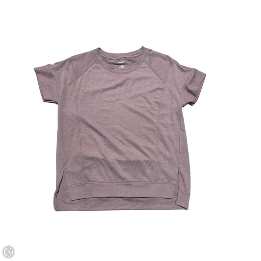 Top Short Sleeve By Sonoma In Purple, Size: M