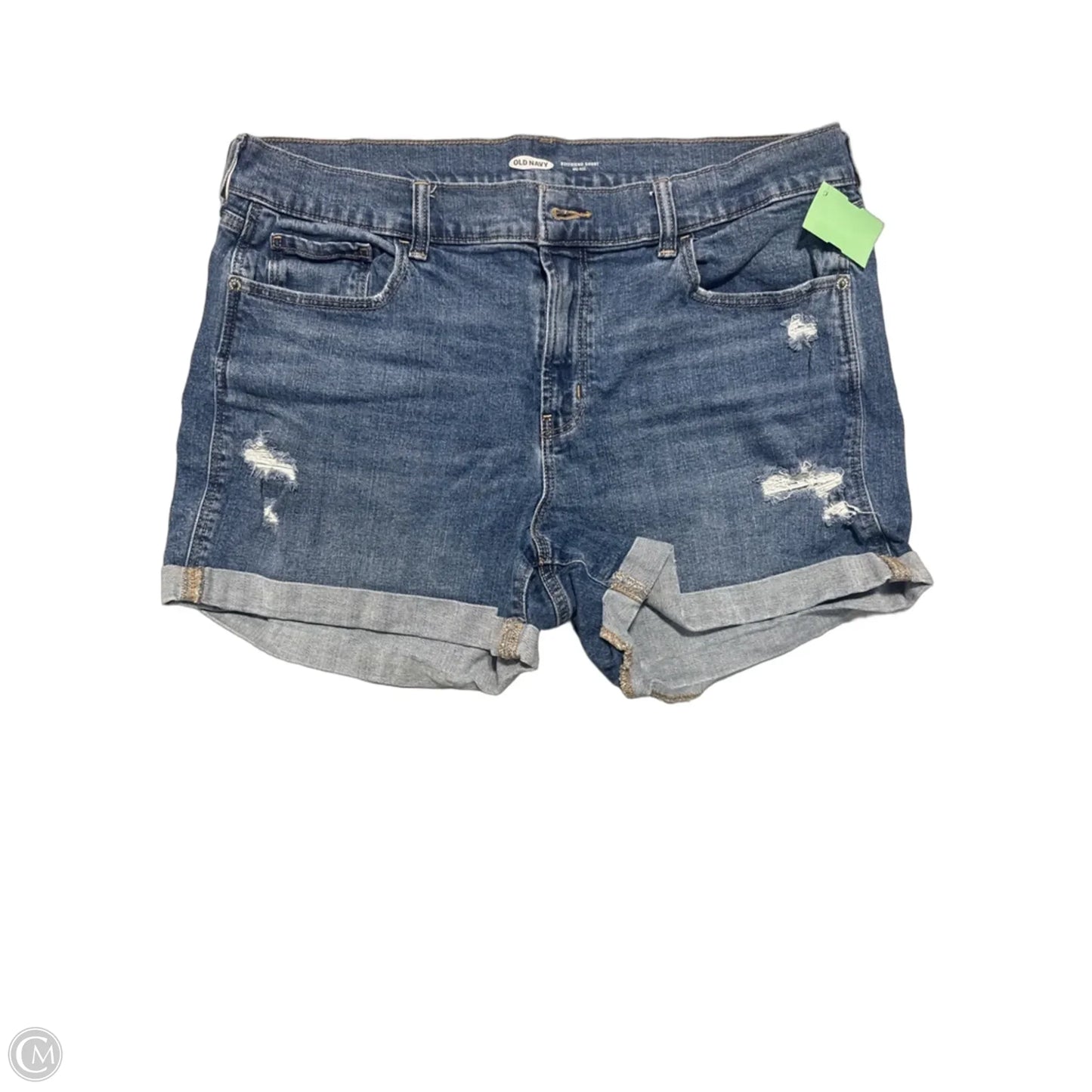 Shorts By Old Navy In Blue Denim, Size: 14