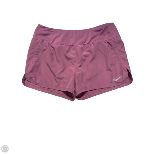 Athletic Shorts By Nike In Pink, Size: M