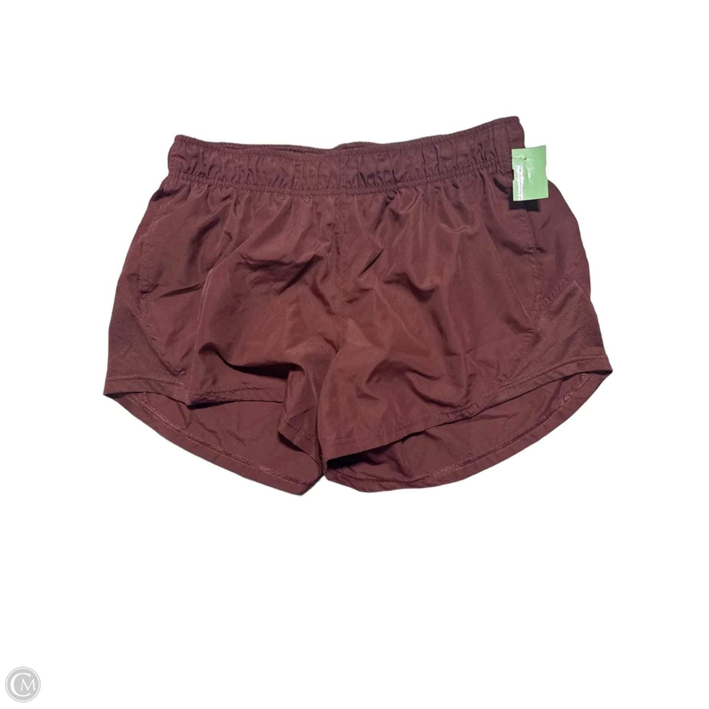 Athletic Shorts By Athletic Works In Maroon, Size: L