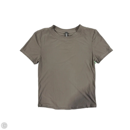 Top Short Sleeve By Vuori In Beige, Size: S