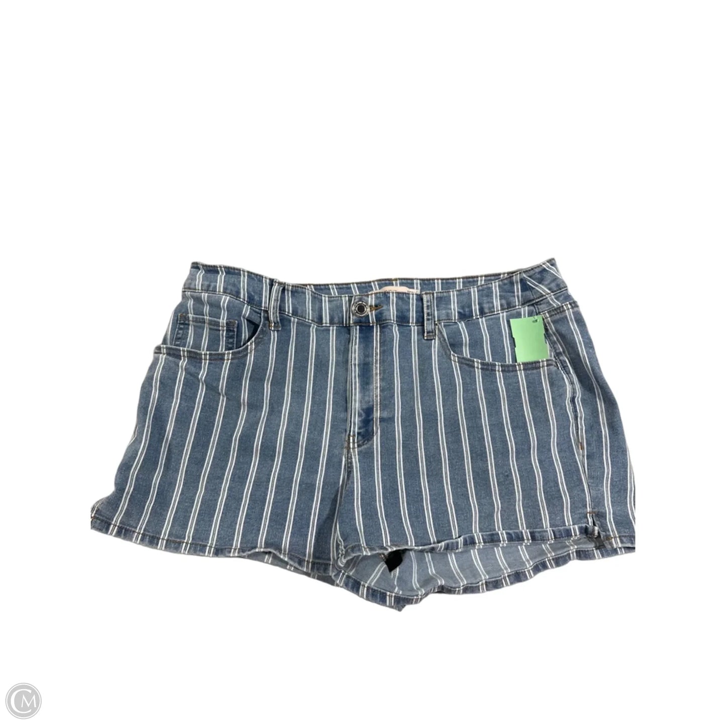 Shorts By So In Blue Denim, Size: 16