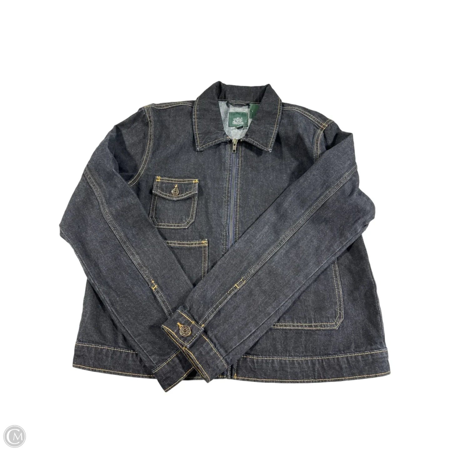 Jacket Denim By Wild Fable In Blue Denim, Size: M