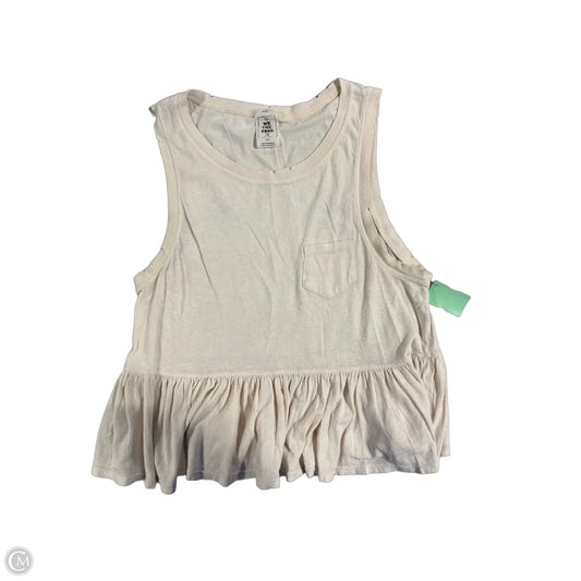 Tank Top By We The Free In Cream, Size: S