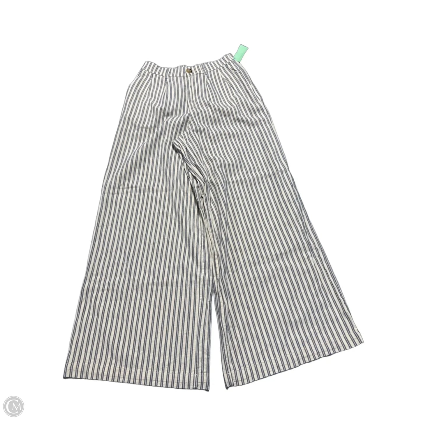 Pants Dress By Ana In Blue & Cream, Size: 6