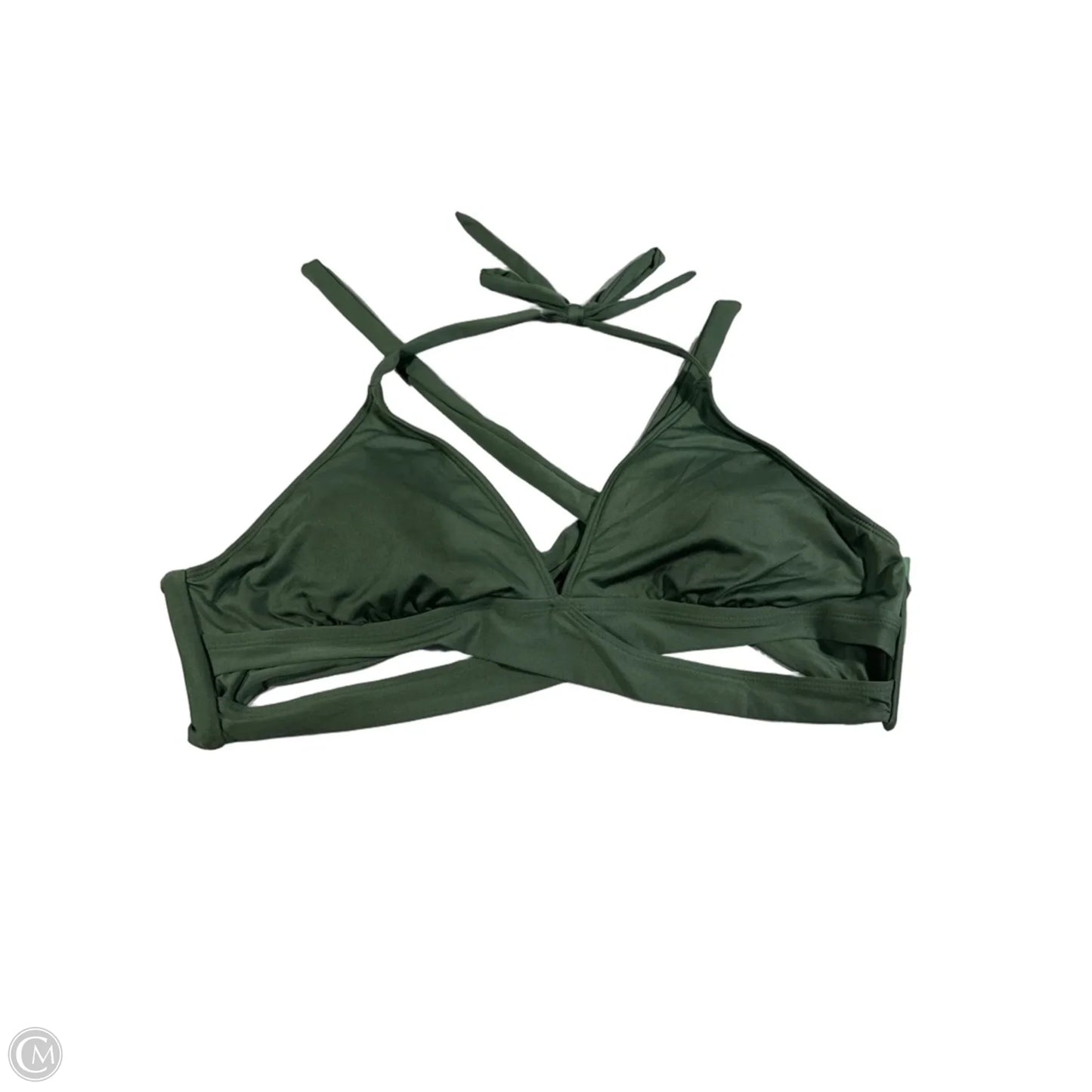 Swimsuit Top By Kona Sol In Green, Size: Xl