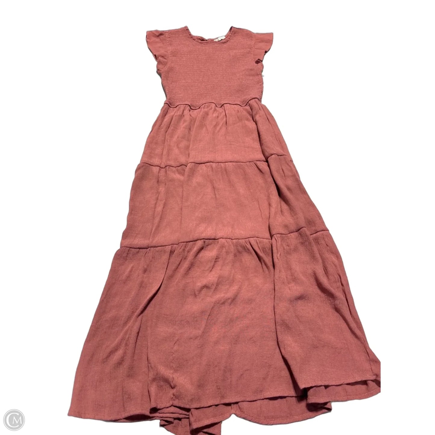 Dress Casual Maxi By Blu Pepper In Pink, Size: Xl