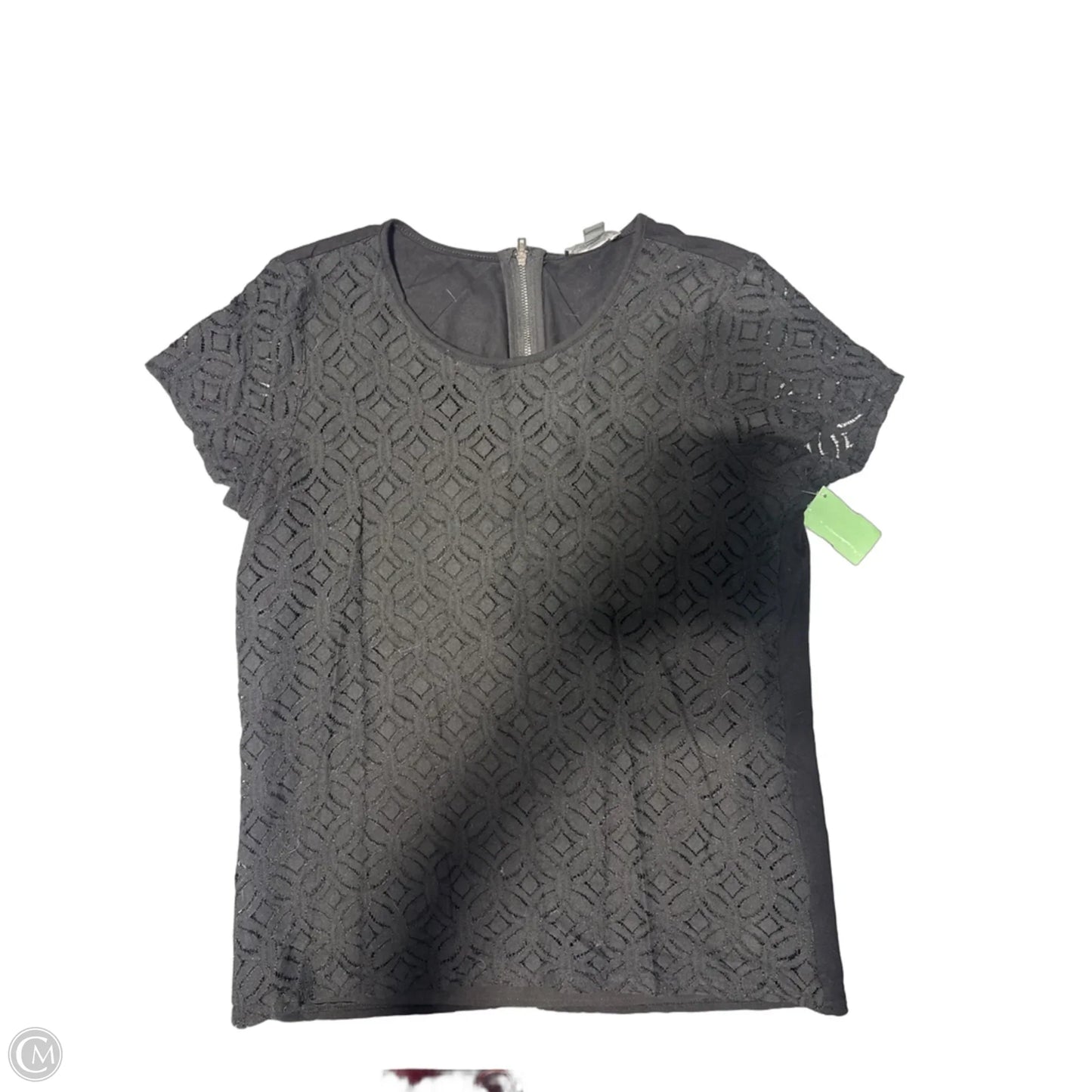 Top Short Sleeve By Market & Spruce In Black, Size: M