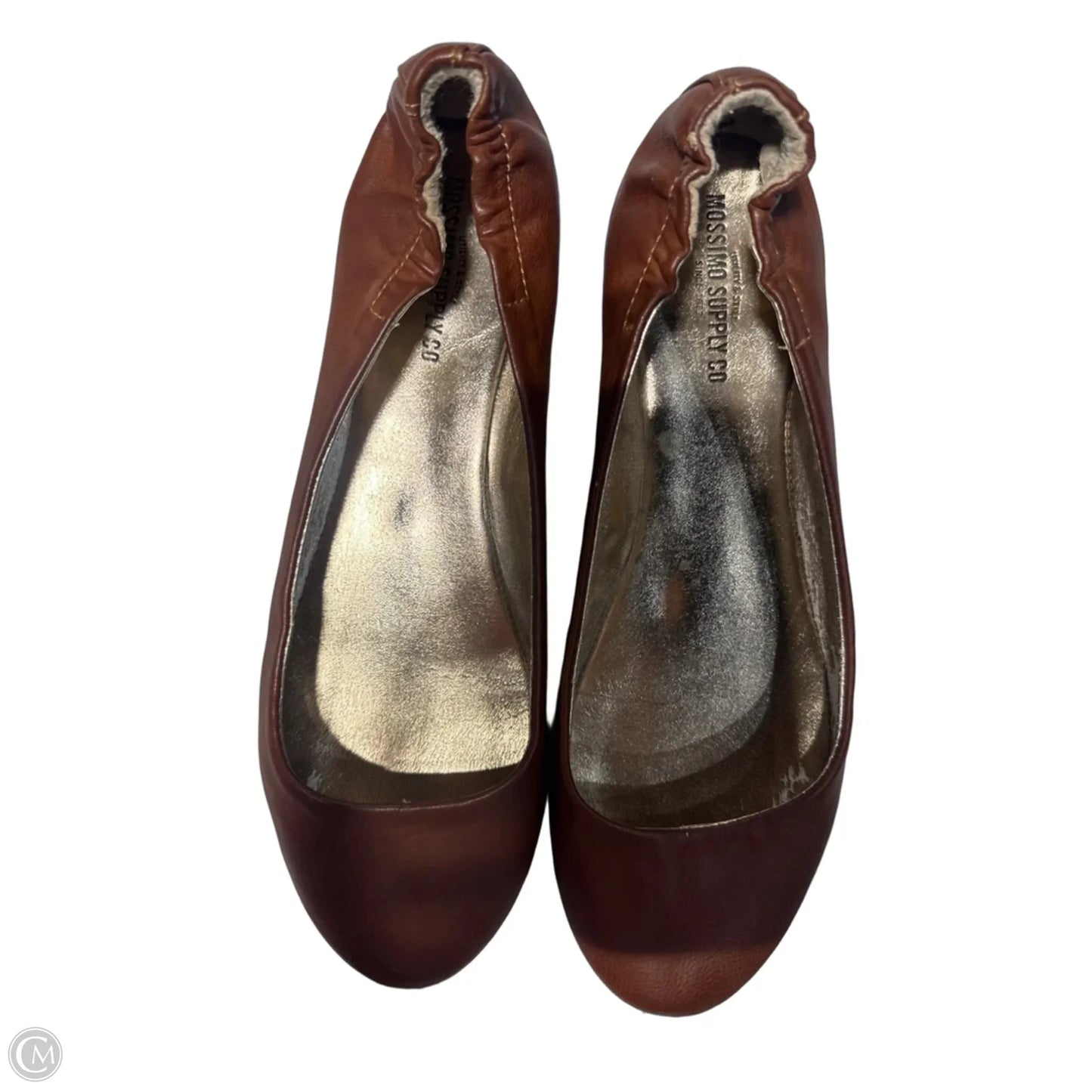 Shoes Flats By Mossimo In Brown, Size: 8