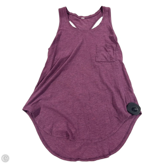 Tank Top By Lululemon In Purple, Size: 10