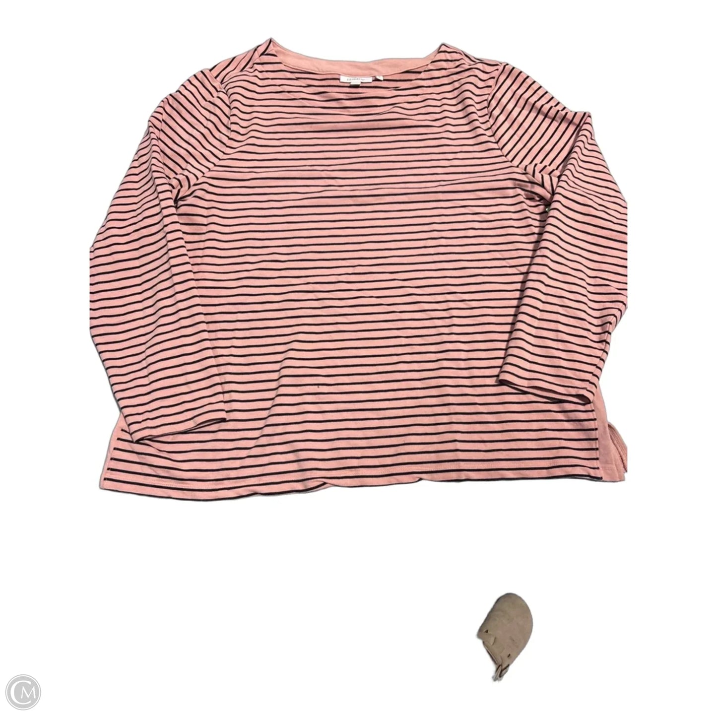 Top Long Sleeve By Chicos In Pink, Size: Xl