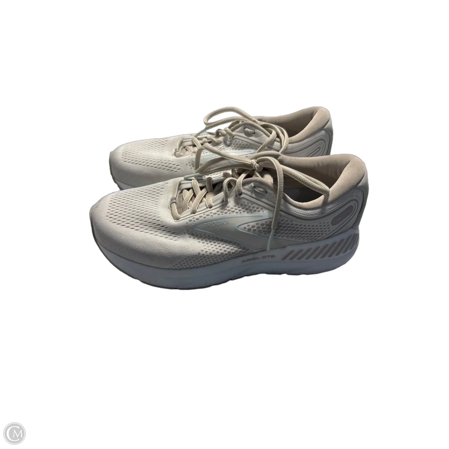 Shoes Athletic By Brooks In Tan, Size: 8.5