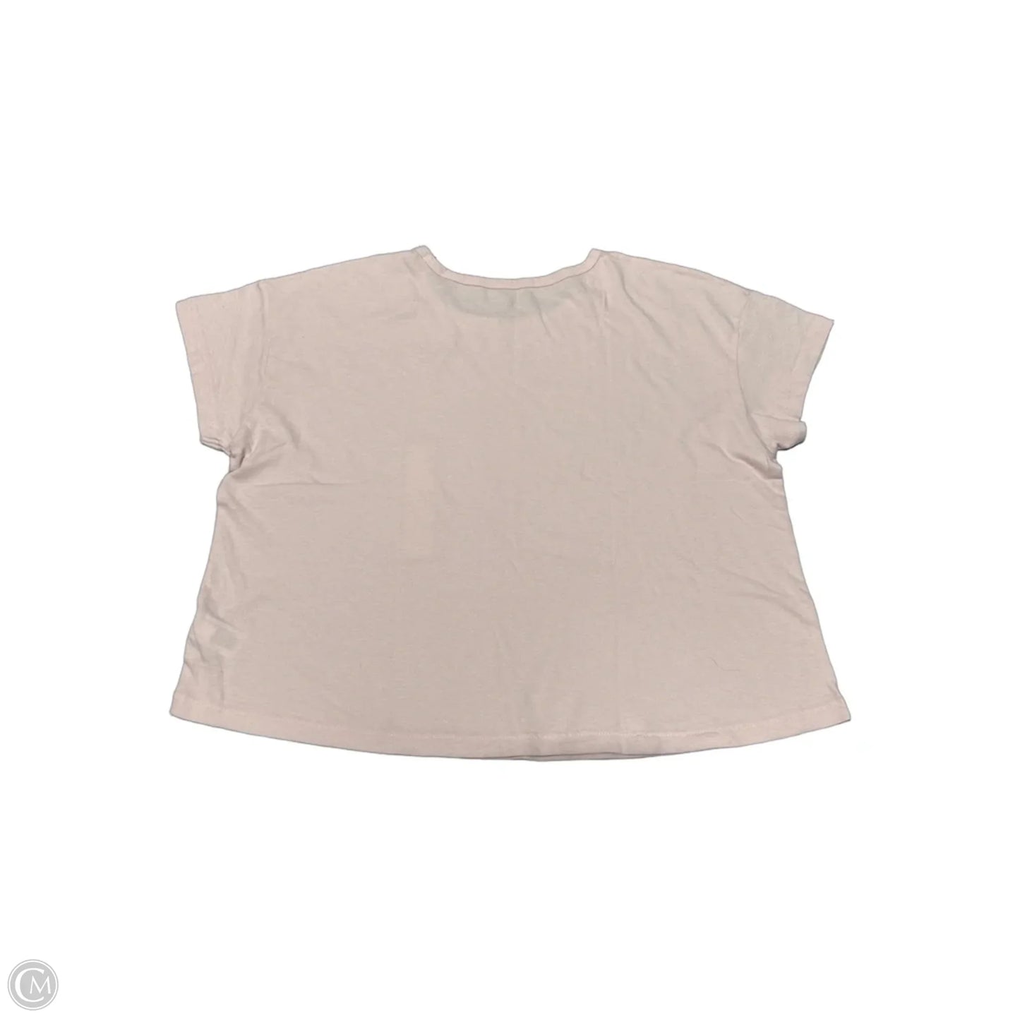 Top Short Sleeve By Universal Thread In Pink, Size: M