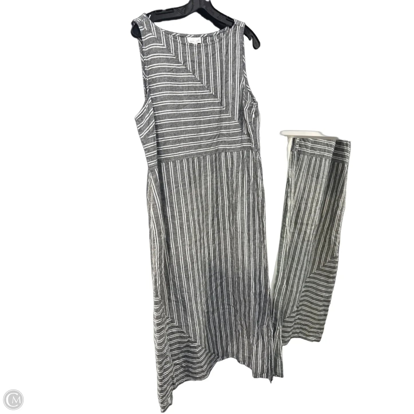 Dress Casual Maxi By J. Jill In Grey, Size: L