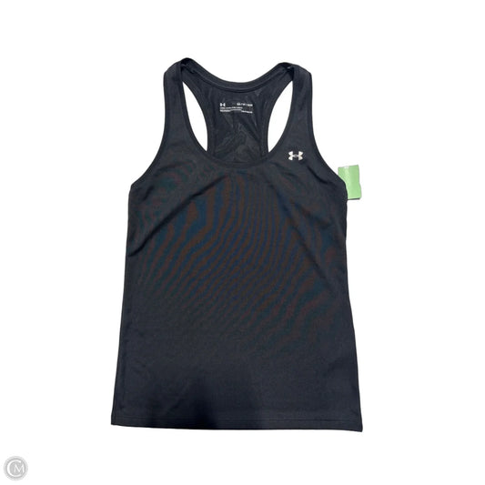 Athletic Tank Top By Under Armour In Black, Size: Xs