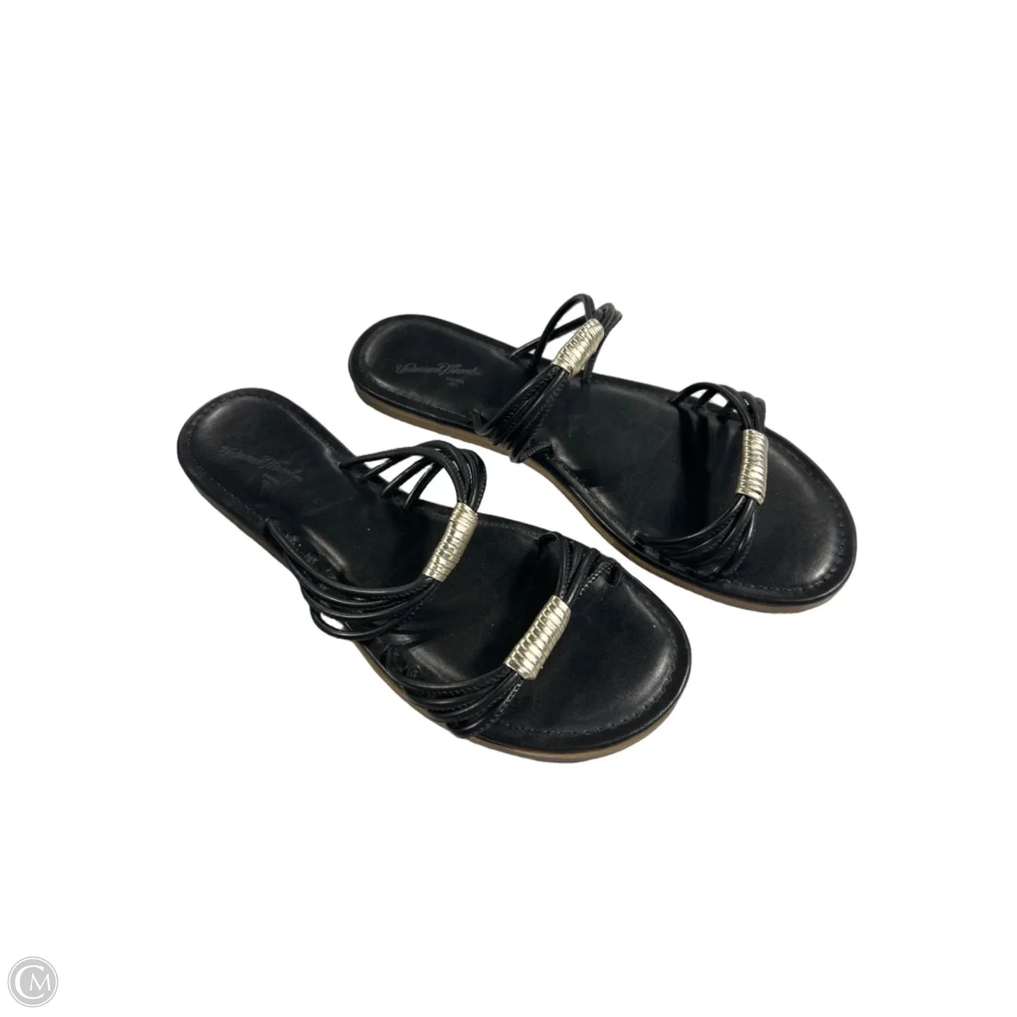 Shoes Flats By Universal Thread In Black, Size: 8