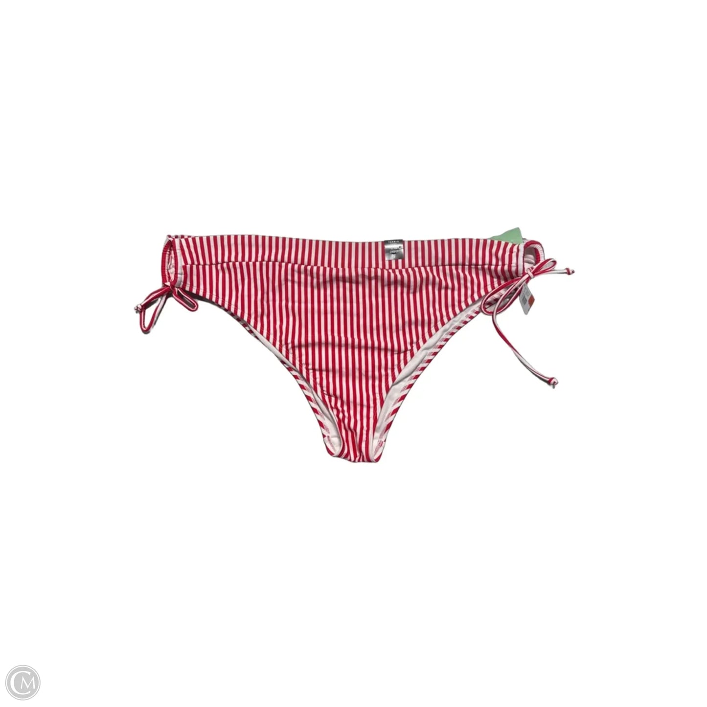 Swimsuit Bottom By Torrid In Red & White, Size: 3x
