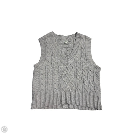 Vest Sweater By Aerie In Grey, Size: Xs
