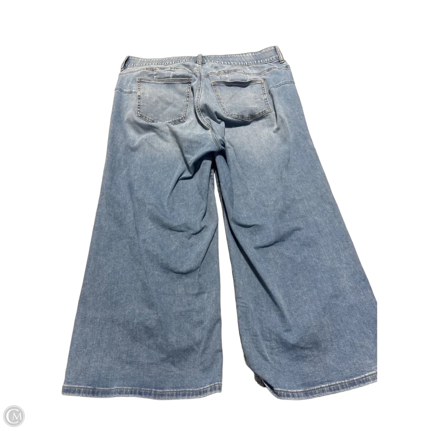 Jeans Wide Leg By Torrid In Blue, Size: 20