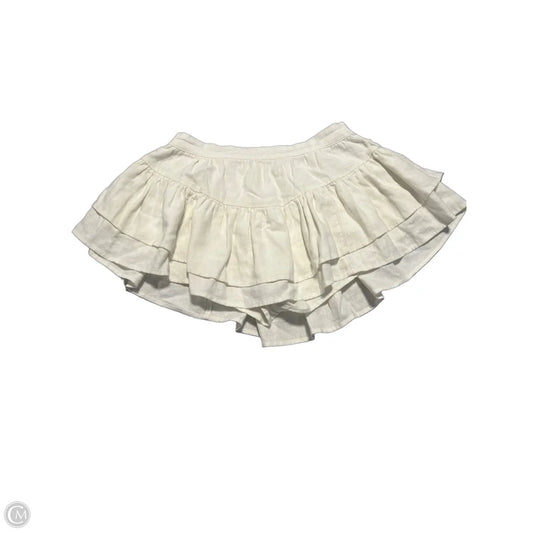Skirt Mini & Short By Abound In White, Size: S