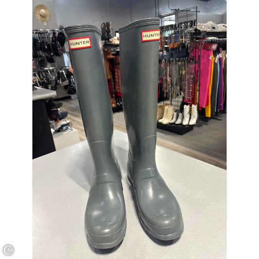 Boots Rain By Hunter In Grey, Size: 9