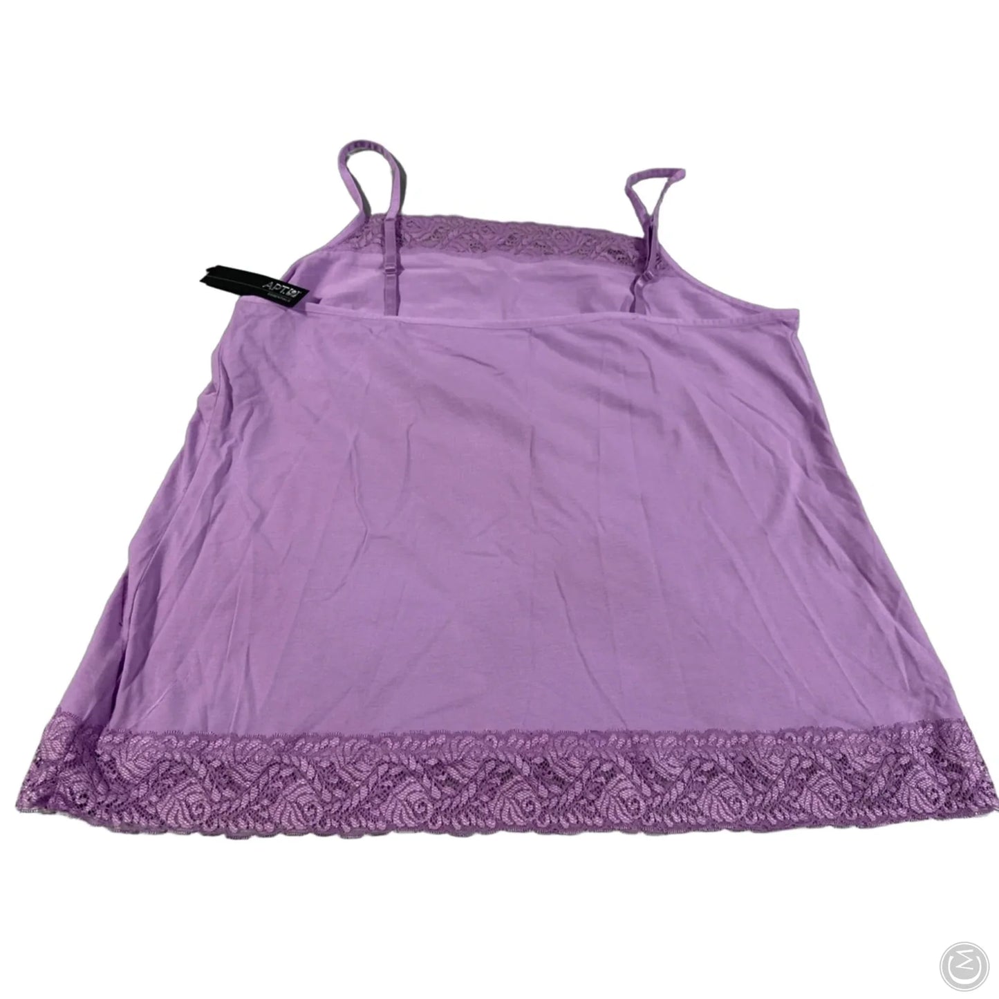 Tank Top By Apt 9 In Purple, Size: 2x
