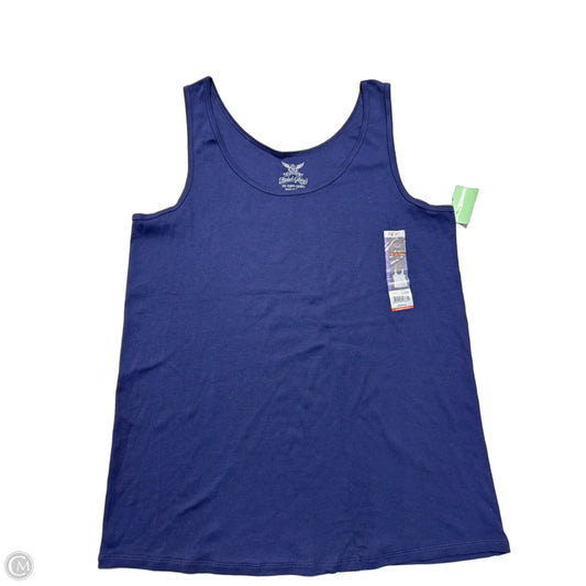 Tank Top By Faded Glory In Blue, Size: 2x