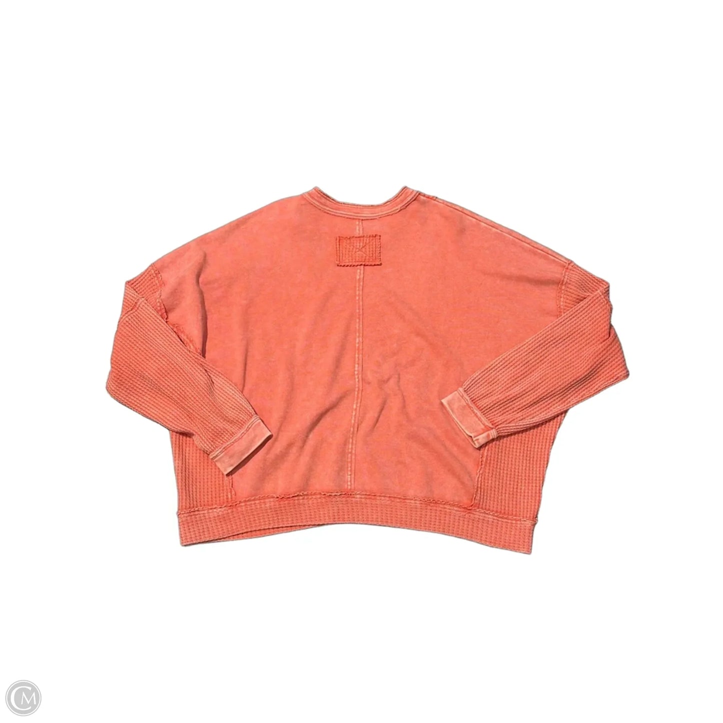 Sweatshirt Crewneck By Easel In Orange, Size: 1x