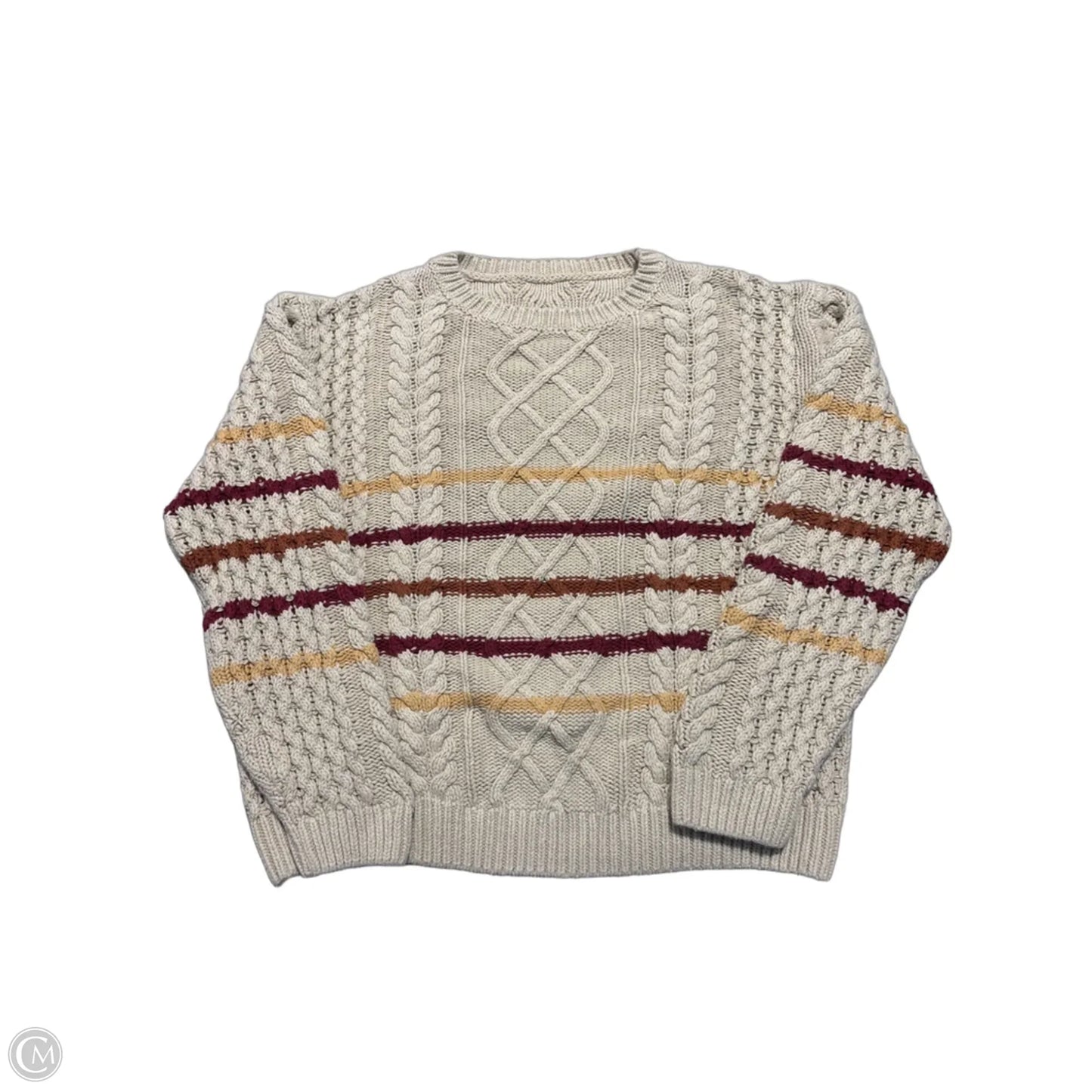 Sweater By Cmc In Tan, Size: S