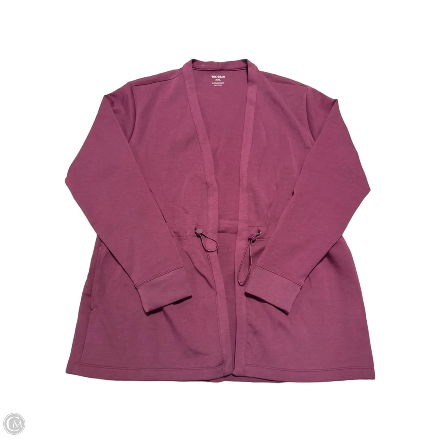 Jacket Other By Tek Gear In Purple, Size: Xxl