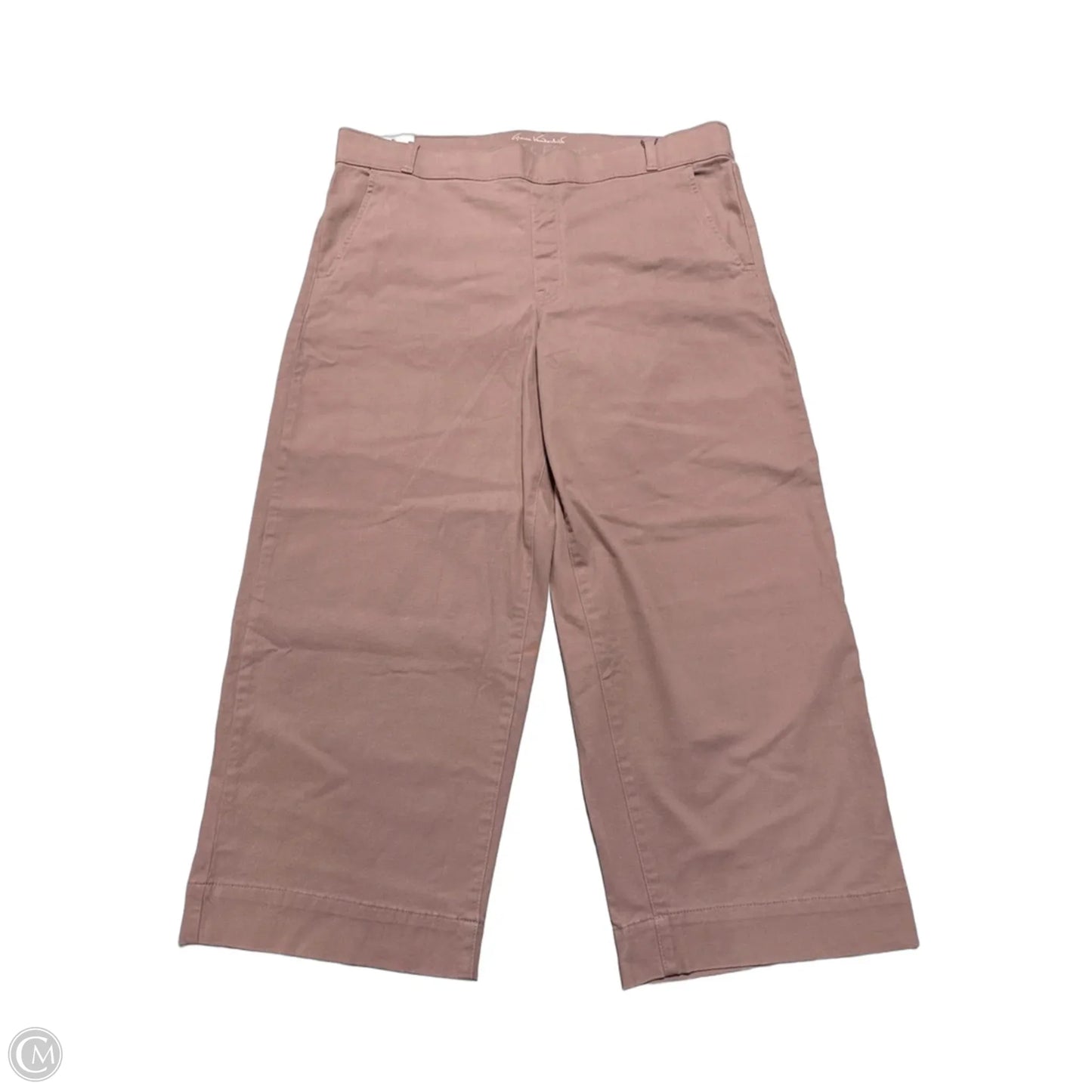 Pants Cropped By Gloria Vanderbilt In Pink, Size: 18