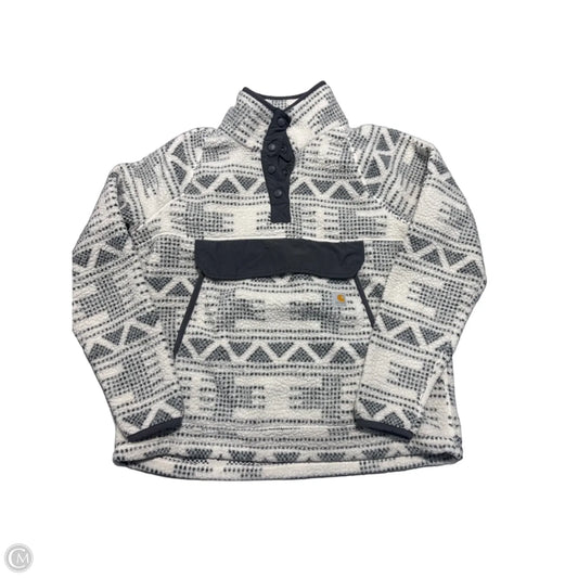 Jacket Other By Carhartt In Grey & White, Size: L